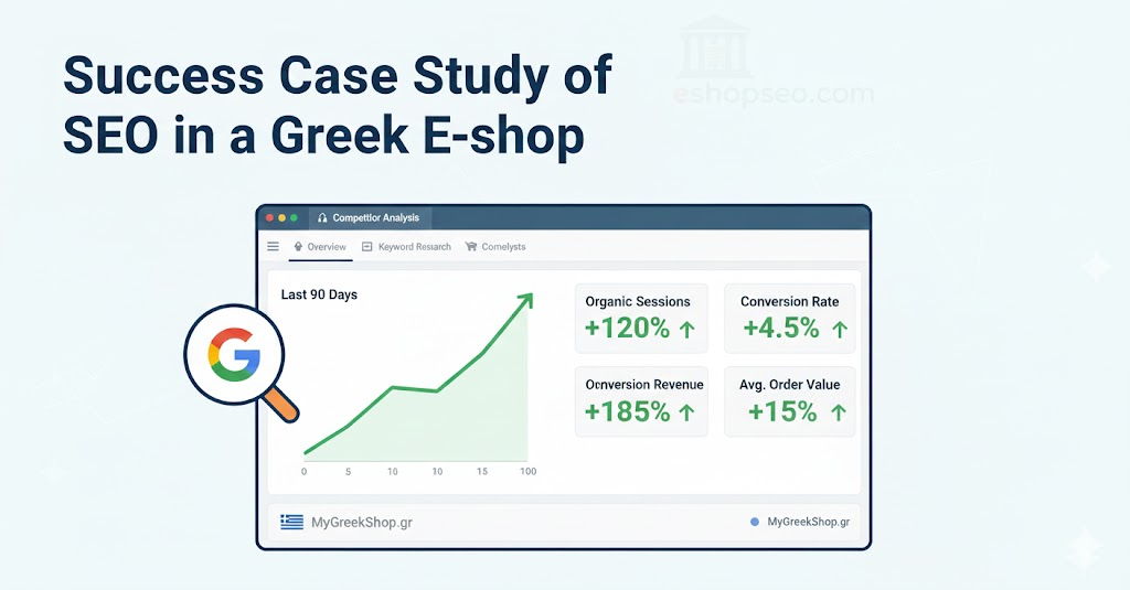 Success Case Study of SEO in a Greek E-shop
